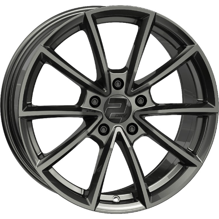 WHEELWORLD WH28 ANTRACIET GLANZEND 4052894146322